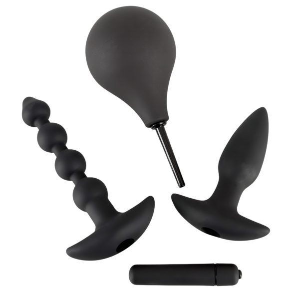 Black Velvets - set vibratoare anale - 4 piese