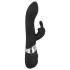 SMILE - Vibrator dublu cu 2 motoare USB - negru