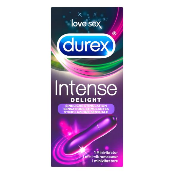 Durex Intense Delight Bullet - mini vibrator stick - lila