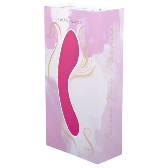 The Swan Wand - vibrator masaj reîncărcabil - roz