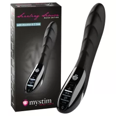   mystim - Vibrator electrostimulare pentru bărbați - silicon negru