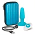 b-Vibe - vibrator anal rotativ cu bile - reîncărcabil - turcoaz
