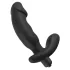 Rebel - vibrator prostată cu penis - silicon negru