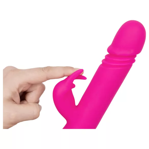 Vibe Couture - Vibrator rabbit cu funcție de mișcare - silicon roz