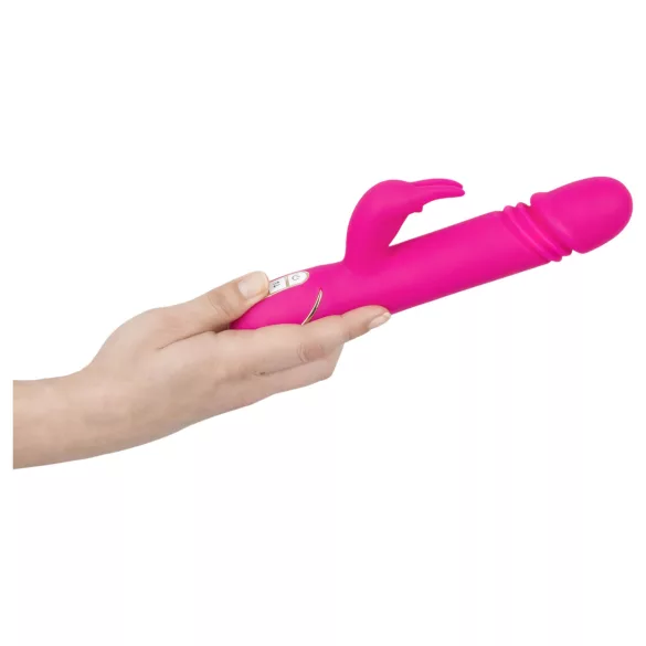 Vibe Couture - Vibrator rabbit cu funcție de mișcare - silicon roz