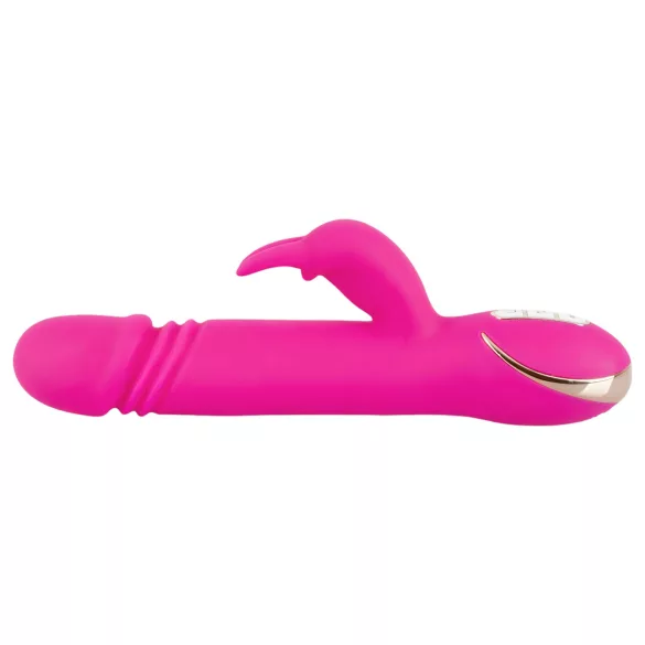 Vibe Couture - Vibrator rabbit cu funcție de mișcare - silicon roz