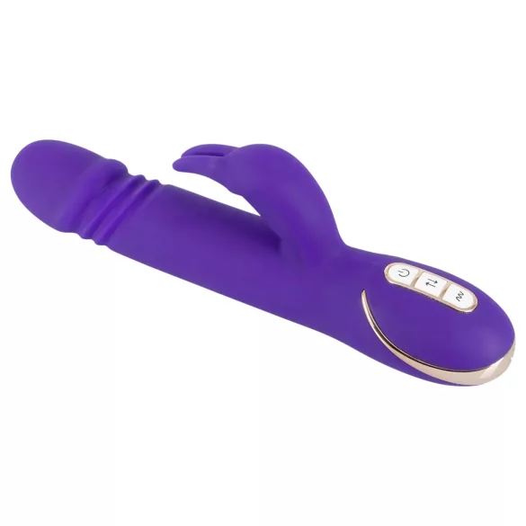 Vibe Couture Rabbit Skater - vibrator iepure cu stimulare dublă (mov)