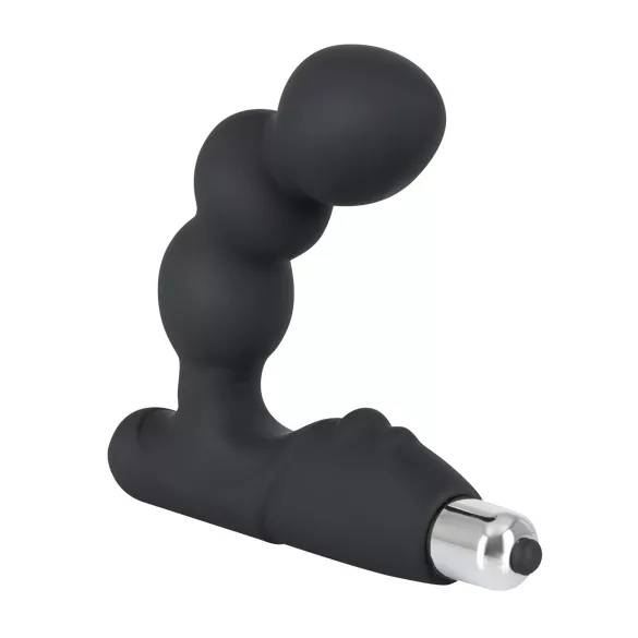 Rebel - vibrator pentru prostată cu bilă - silicon negru