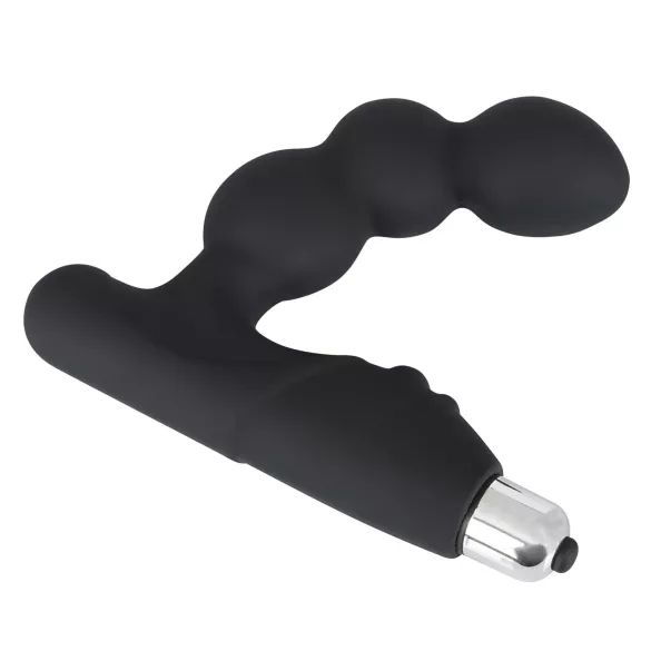 Rebel - vibrator pentru prostată cu bilă - silicon negru