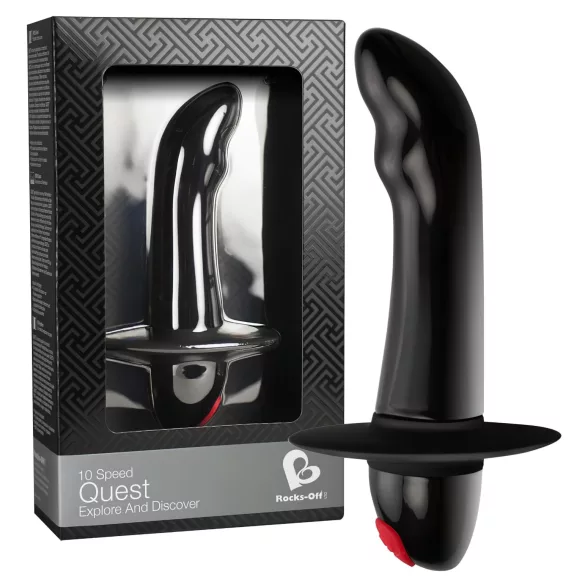 Quest - vibrator pentru prostată cu 10 ritmuri - negru