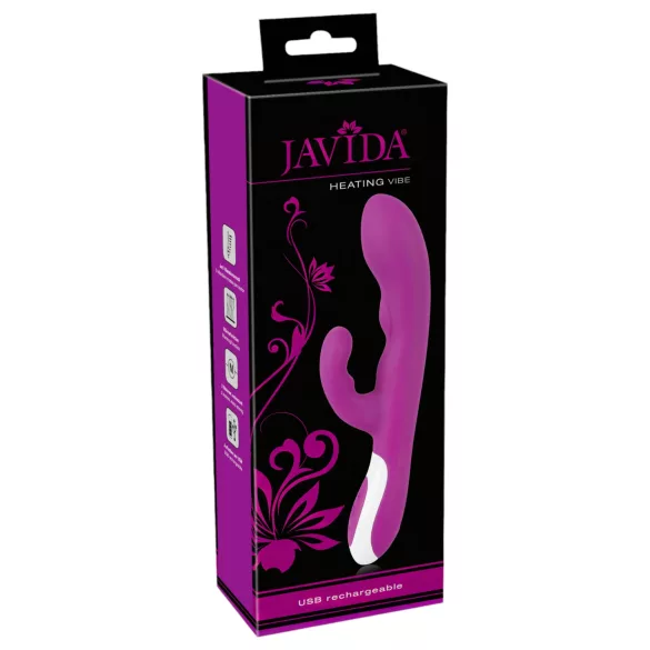 Javida - vibratoare încălzitor pentru stimularea clitorisului (mov)