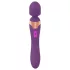 Javida Double - vibrator de masaj dublu - silicon - mov
