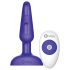 b-Vibe trio - Vibrator anal cu 3 motoare (mov)