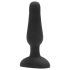 b-Vibe Novice - vibrator anal pentru începători - negru