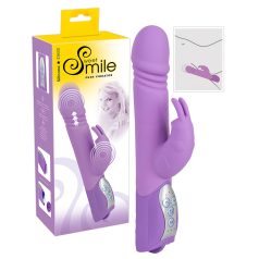 SMILE Push - vibrator cu braț clitoridian (mov)