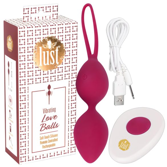 Lust - bile vaginale vibratoare wireless reîncărcabile (mure)