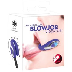 You2Toys - Blowjob - vibrator buze din silicon, reincarcabil (mov)   You2Toys - Blowjob - vibrator buze din silicon, reincarcabil (mov)