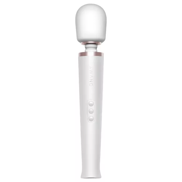 le Wand - vibrator masaj reîncărcabil premium - alb