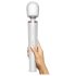 le Wand - vibrator exclusiv cu acumulator pentru masaj (alb)