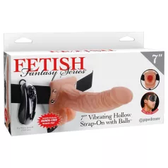   Pipedream - Fetish Strap-on 7 - vibrator cu ham (culoare naturală)