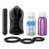 PDX Elite - Vibrator din silicon pentru penis (negru)