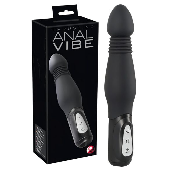 You2Toys - Anal Vibe - vibratoare anală puternic (negru)