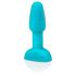 b-Vibe - Vibrator anal cu bile rotative - turcoaz