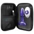 b-Vibe Rimming - vibratoare anal cu bile rotative (mov)