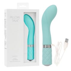   Pillow Talk Sassy - vibrator punctul G reîncărcabil - turcoaz