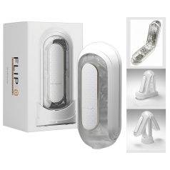TENGA Flip Zero - masturbator vibrant (alb)