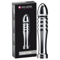 mystim Funky Fella - dildo electric cu nervuri mystim Funky Fella - dildo electric cu nervuri