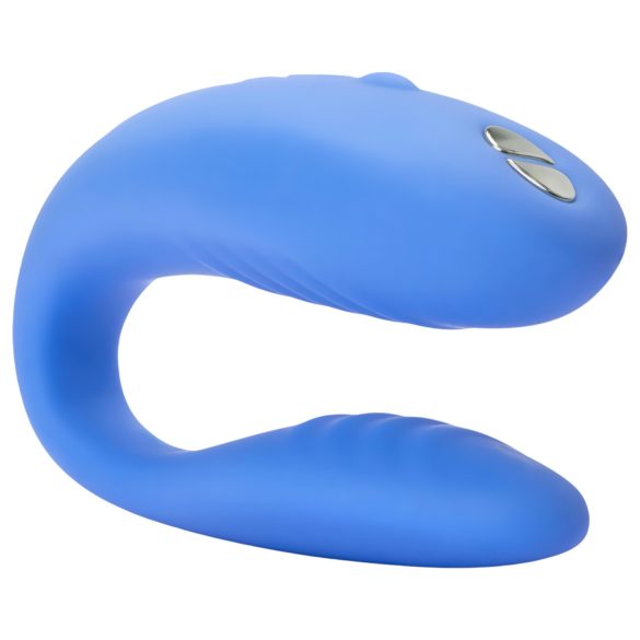 We-Vibe Match - vibrator pentru cuplu impermeabil, reîncărcabil - albastru