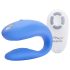We-Vibe Match - vibrator cuplu, rezistent la apă, albastru