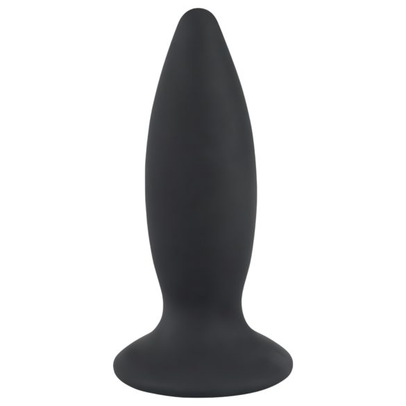 Black Velvet S - vibrator anal începător, reîncărcabil (negru)
