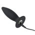 Black Velvet S - vibrator anal începător, reîncărcabil (negru)