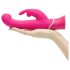 Happyrabbit - vibrator pentru punctul G cu braț pentru clitoris