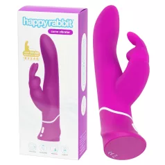   Happyrabbit Curve - vibrator clitoral rezistent la apă cu braț - mov