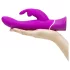 Happyrabbit Curve - vibrator clitoral rezistent la apă cu braț - mov
