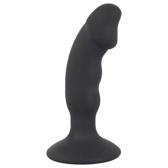 Black Velvets - vibrator anal cu penis reîncărcabil - silicon negru