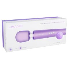   Le Wand Petite - vibrator masaj reîncărcabil exclusivist - mov