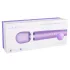 Le Wand Petite - vibrator masaj reîncărcabil exclusivist - mov