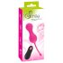 Bilele Dragostei SMILE - ou vibrator radio cu acumulator (roz)