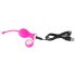 Bilele Dragostei SMILE - ou vibrator radio cu acumulator (roz)