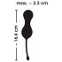 Bilele Dragostei SMILE - ou vibrator radio cu acumulator (roz)