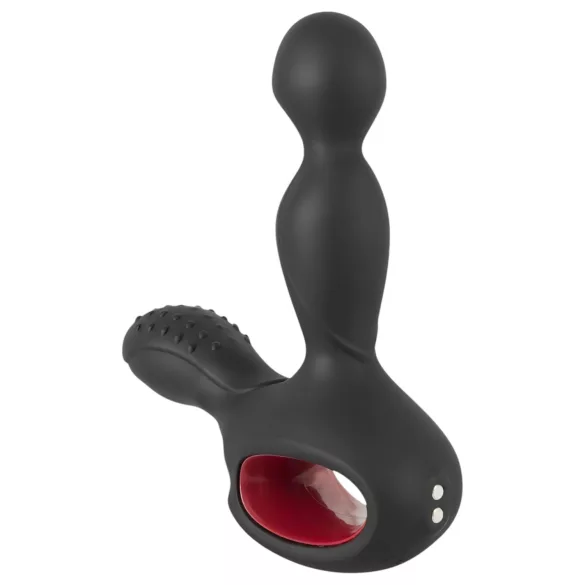You2Toys - vibrator prostată rotativ cu încălzire - silicon negru