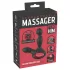 You2Toys - vibrator prostată rotativ cu încălzire - silicon negru