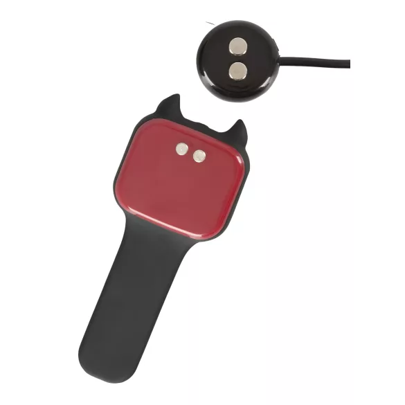 You2Toys - vibrator prostată rotativ cu încălzire - silicon negru