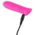SMILE Power Bullet - mini vibrator reîncărcabil, extra-puternic (roz)