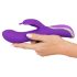 SMILE Turbo Rotativ - vibrator cu braț rotativ pentru clitoris (mov)