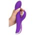 SMILE Turbo Rotativ - vibrator cu braț rotativ pentru clitoris (mov)